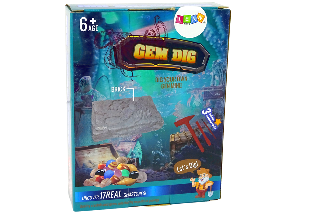 Archaeological Gem Mine Crystal Set