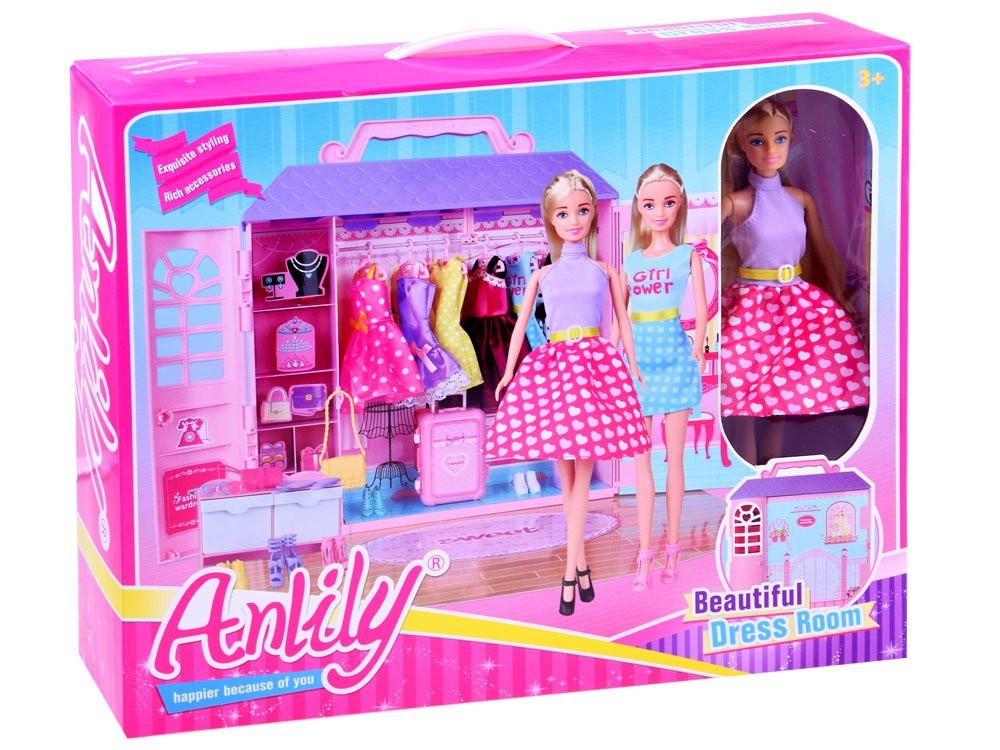 Anlily lutka s garderobom