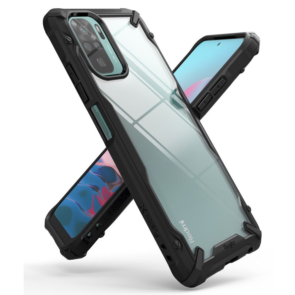 Ringke - Fusion X - Xiaomi Redmi Note 10 4G / Note 10S / Poco M5s - černá