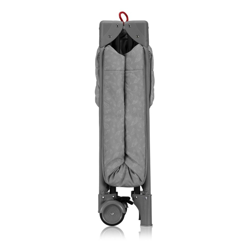 Lionelo Jasmin putni krevetić Easy Fold, Grey Stone