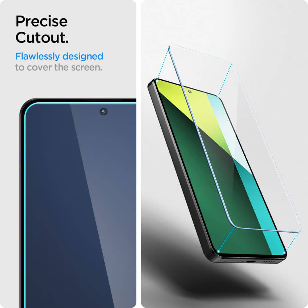 Spigen - Glas.tR Slim (2 kom) za Xiaomi Redmi Note 13 Pro 5G / Poco X6 - prozirni