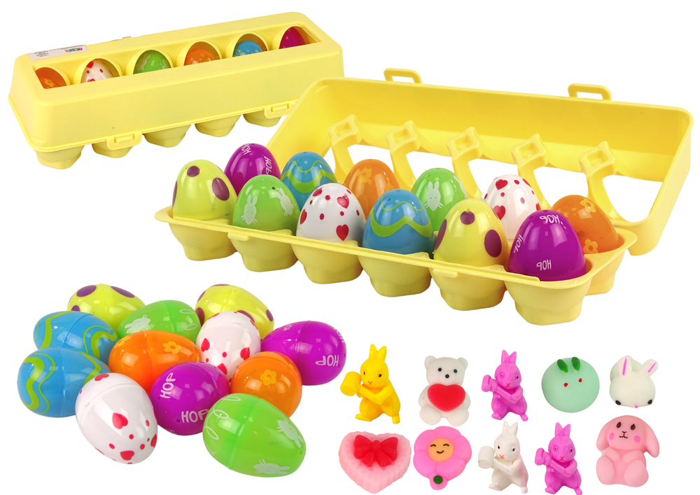 Fidget igračke - set uskršnjih jaja, 12 komada.