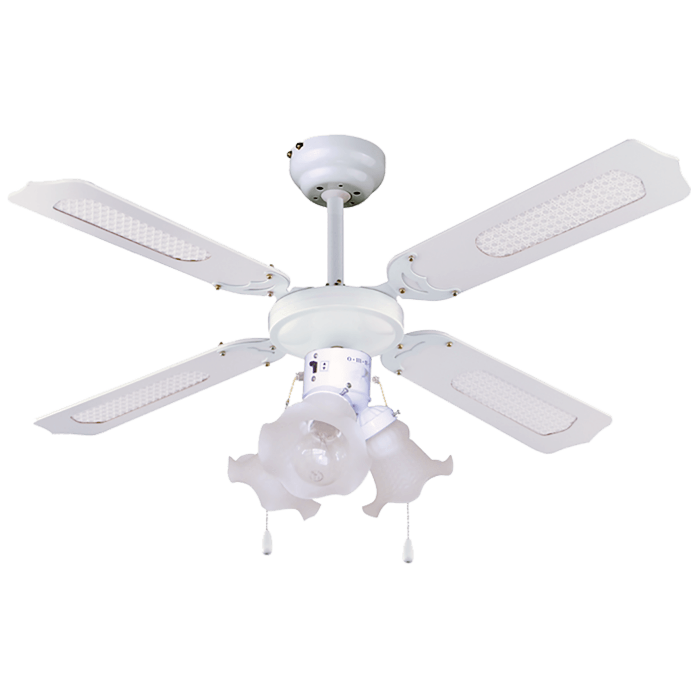 home Ventilator stropni sa rasvjetom, E27, 3 x 60W - CF 1050L
