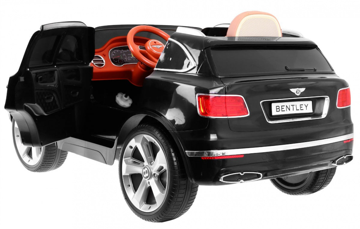 Licencirani auto na akumulator Bentley Bentayga - crni