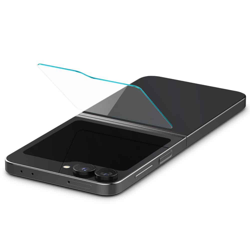 Spigen - Glas.tR EZ-FIT (2 ks) tvrzené sklo AGL07972 pro Samsung Galaxy Z Flip6 - transparentní