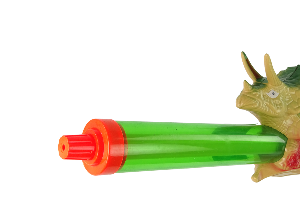 Vodeni pištolj Dinosaur 40 cm - zeleno/smeđi