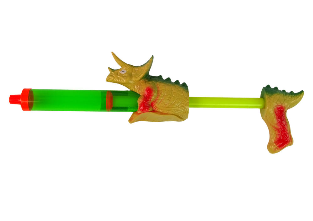 Vodeni pištolj Dinosaur 40 cm - zeleno/smeđi