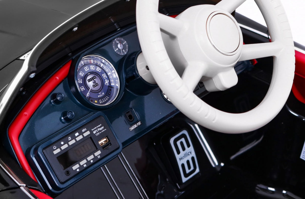 Licencirani auto na akumulator BMW 507 Retro - crni
