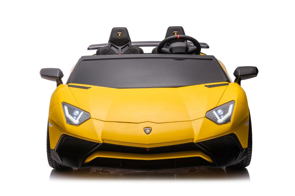 Licencirani auto na akumulator Lamborghini XXL A8803 24V - dvosjed - žuti
