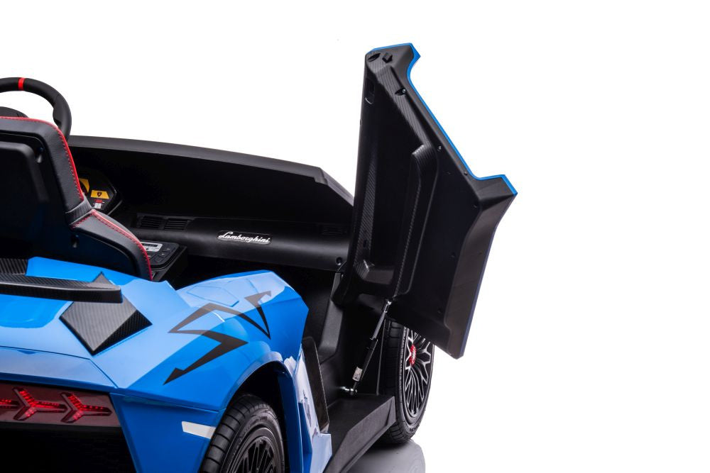 Licencirani auto na akumulator Lamborghini XXL A8803 24V - dvosjed - plavi