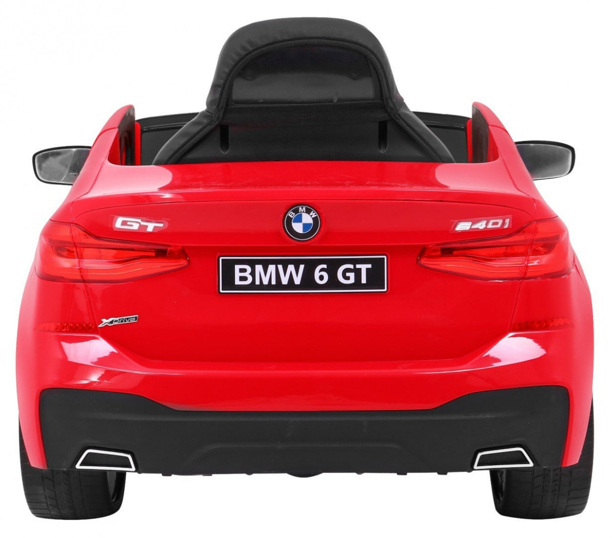 Licencirani auto na akumulator BMW 6 GT -crveni
