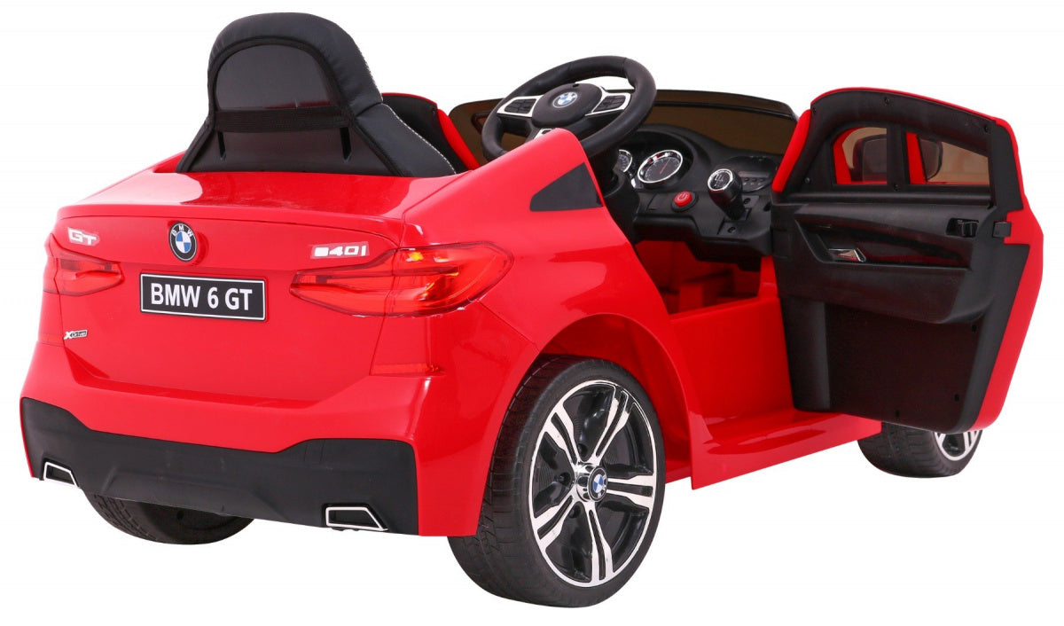 Licencirani auto na akumulator BMW 6 GT -crveni