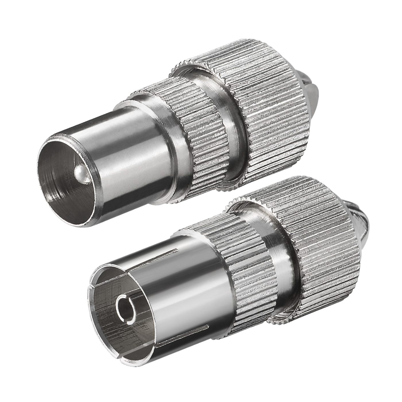 ZED electronic RF utikač + RF utičnica metalna - RF-SET2