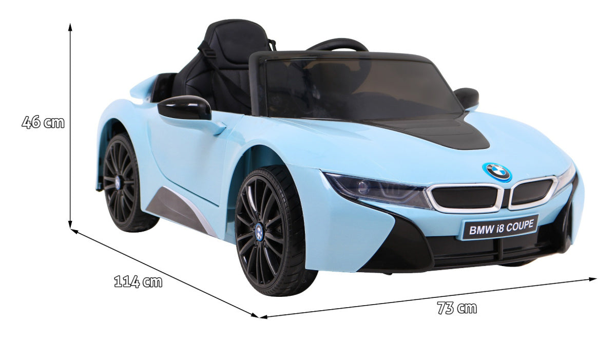 Licencirani auto na akumulator BMW I8 LIFT - Svijetlo plavi