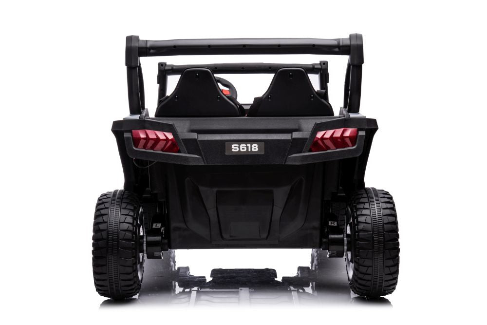 Buggy na akumulator S618 4x4 - dvosjed - sivi