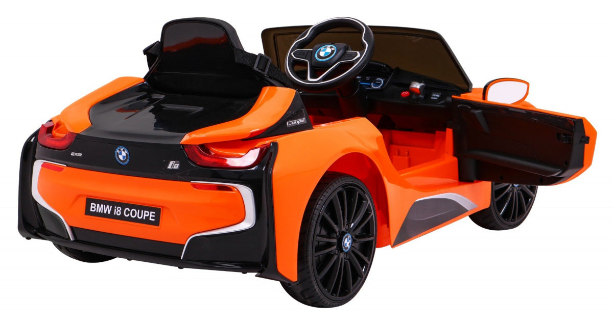 Licencirani auto na akumulator BMW I8 LIFT - narančasti