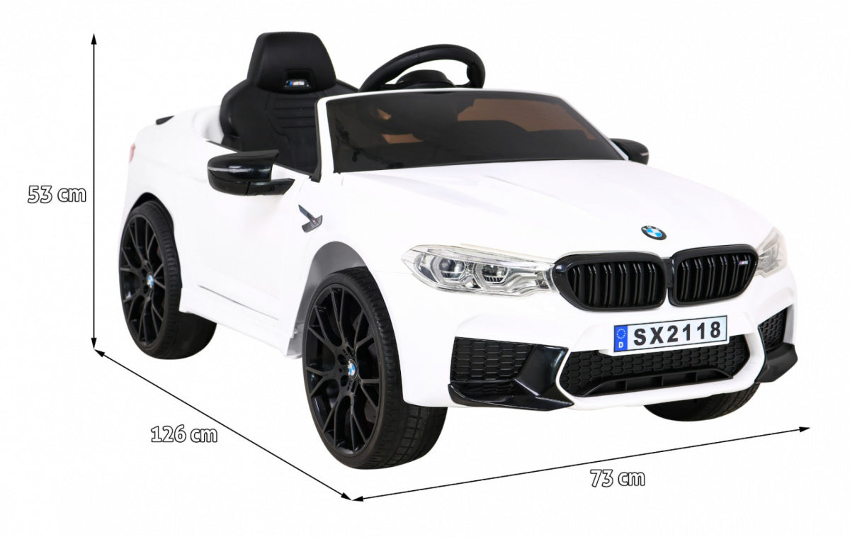 Licencirani auto na akumulator BMW M5 DRIFT - bijeli