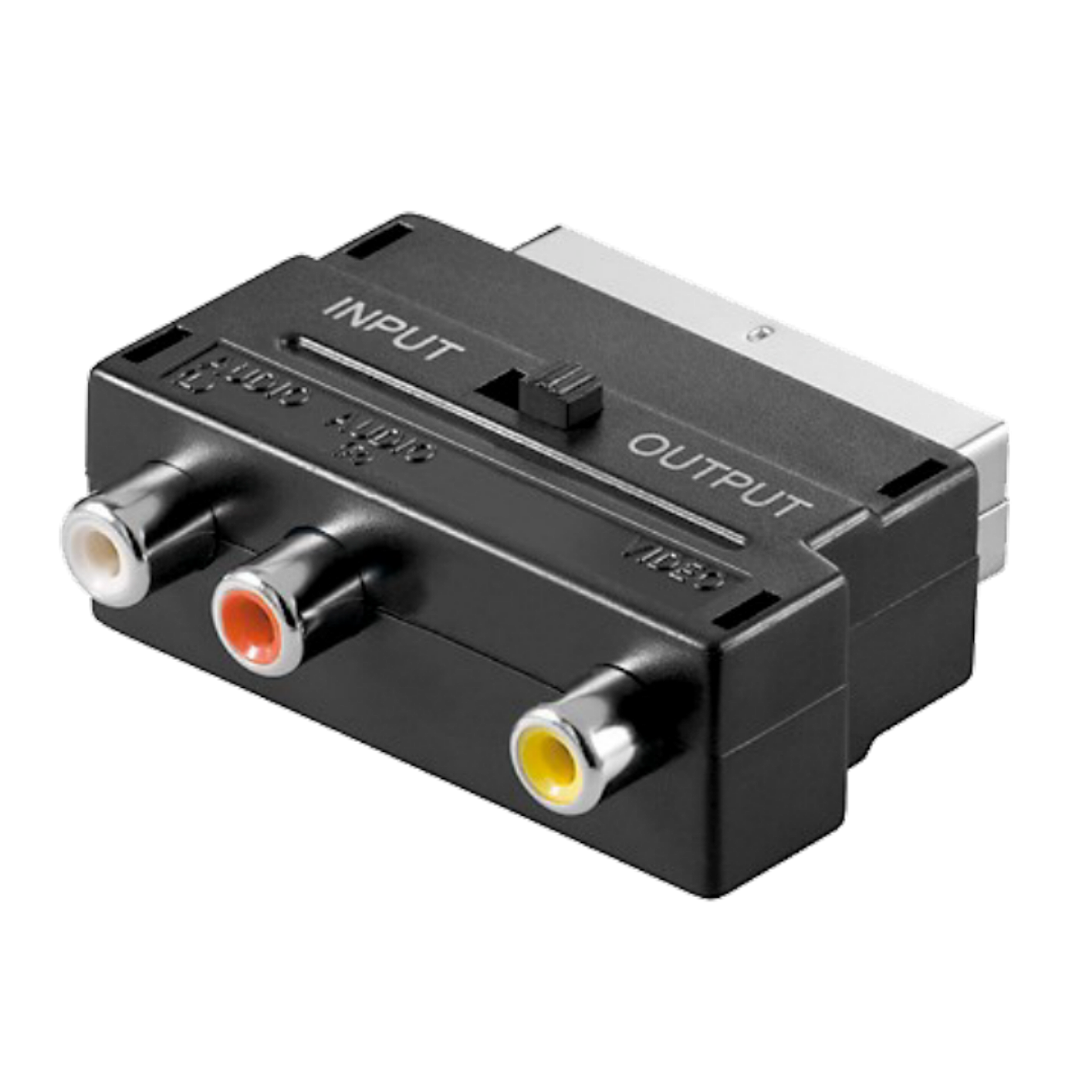 ZED electronic Scart prelaz na 3 x RCA (činč), sa prekidačem - VP49
