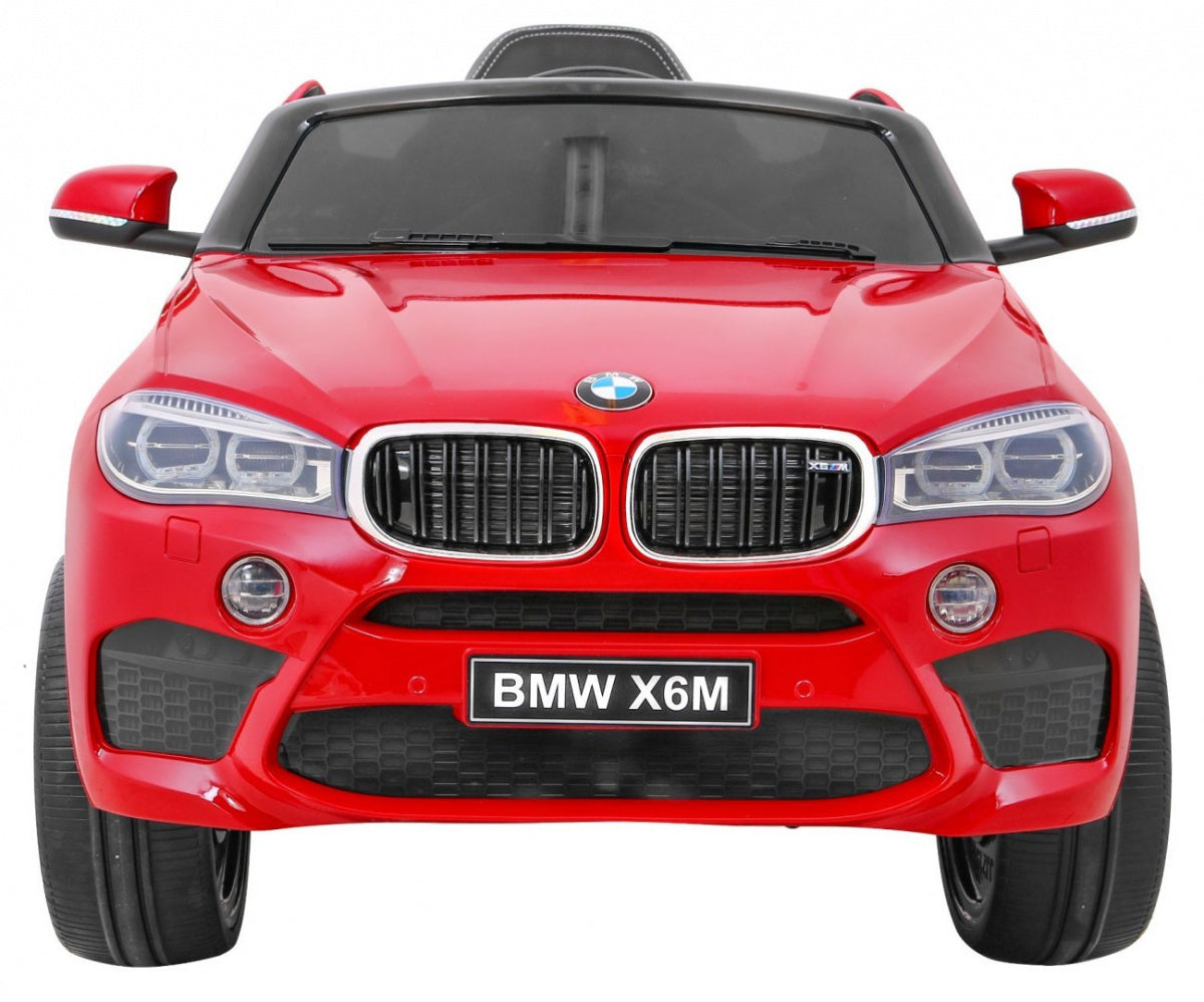 Licencirani auto na akumulator BMW X6M - crveni/lakirani