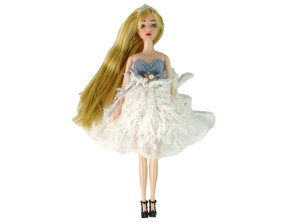 Lutka za igru Emily sa bež mačkom - 30 cm