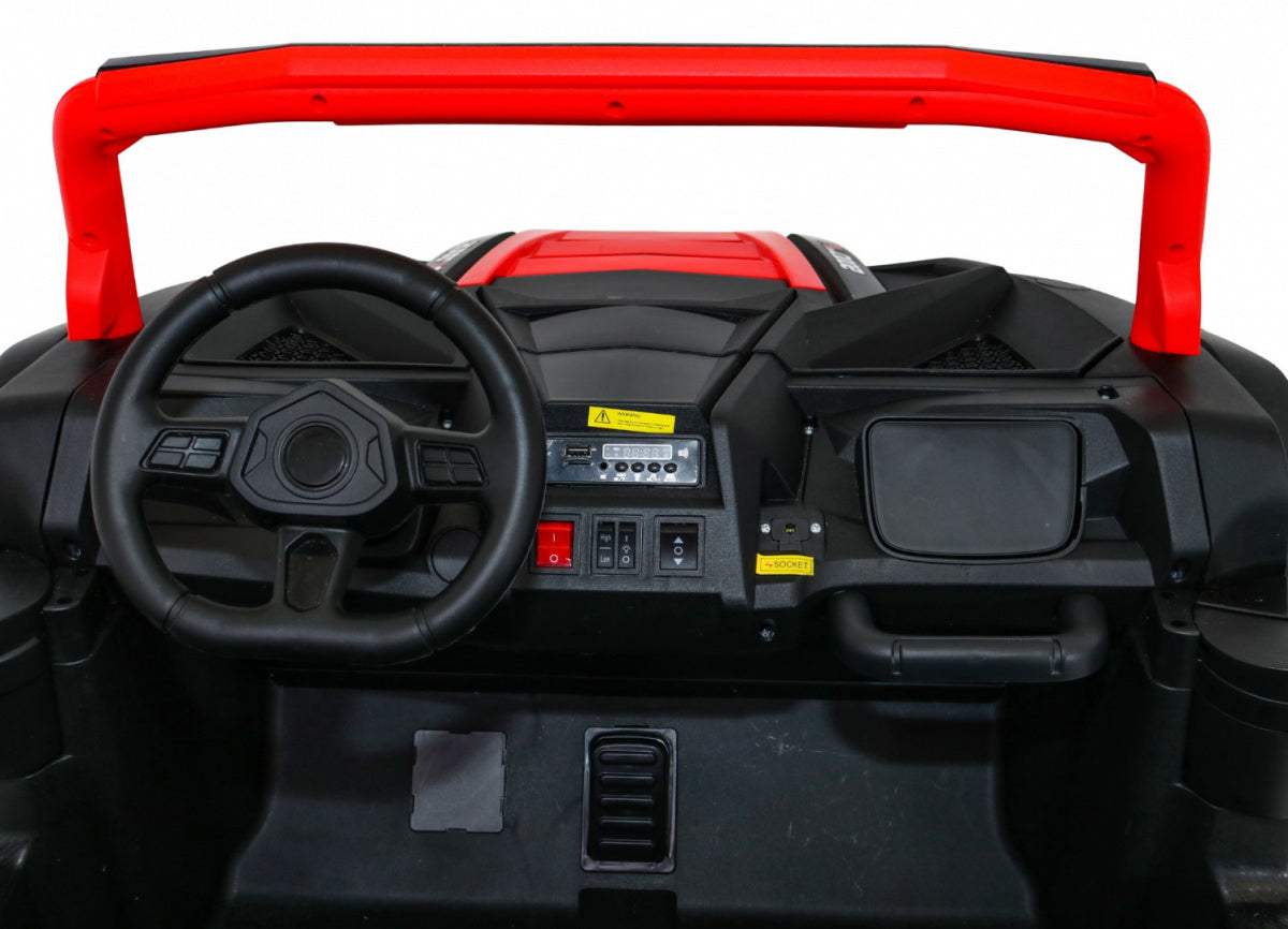 Buggy na akumulator ATV Racing 4x4 - dvosjed - crveni