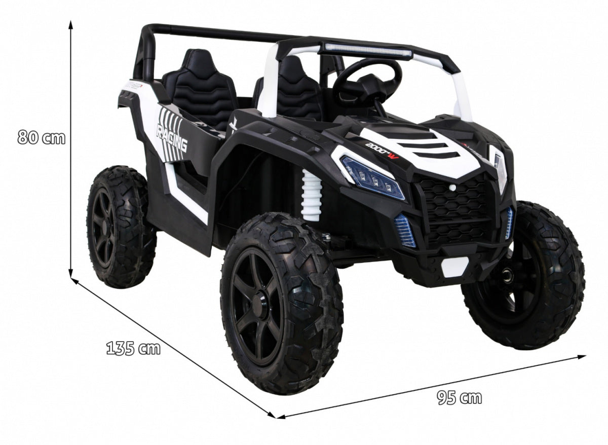 Buggy na akumulator ATV STRONG Racing - DVOSJED - bijeli