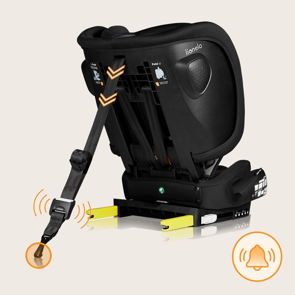 Lionelo autosjedalica Nelly i-Size 9-36 kg (76-150 cm), Black Carbon
