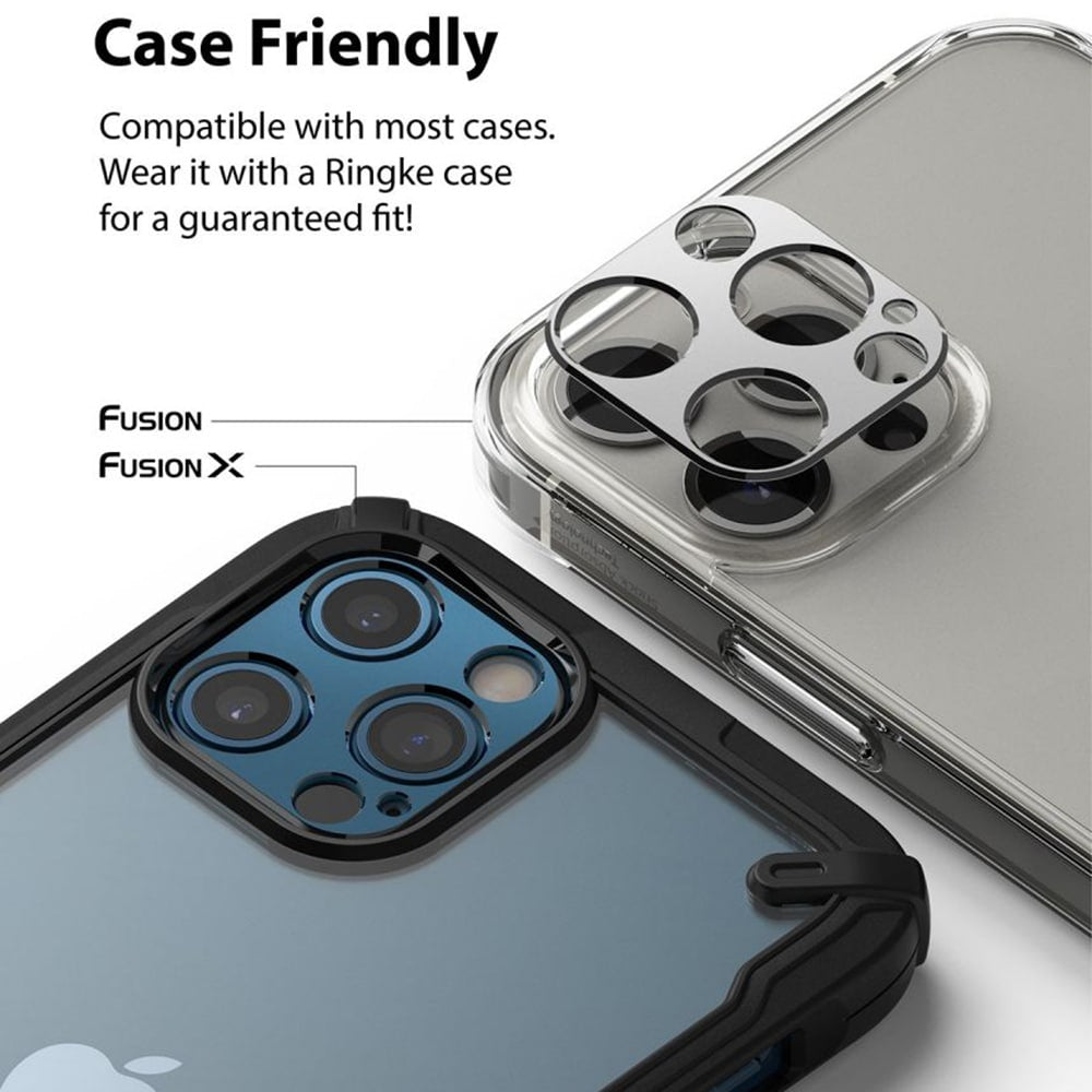 Ringke – Styling fotoaparátu pro iPhone 12 Pro Max – stříbrná barva
