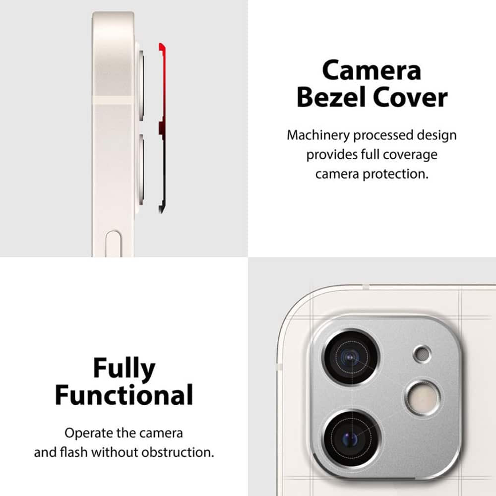 Ringke - Camera Styling za iPhone 12 - crno
