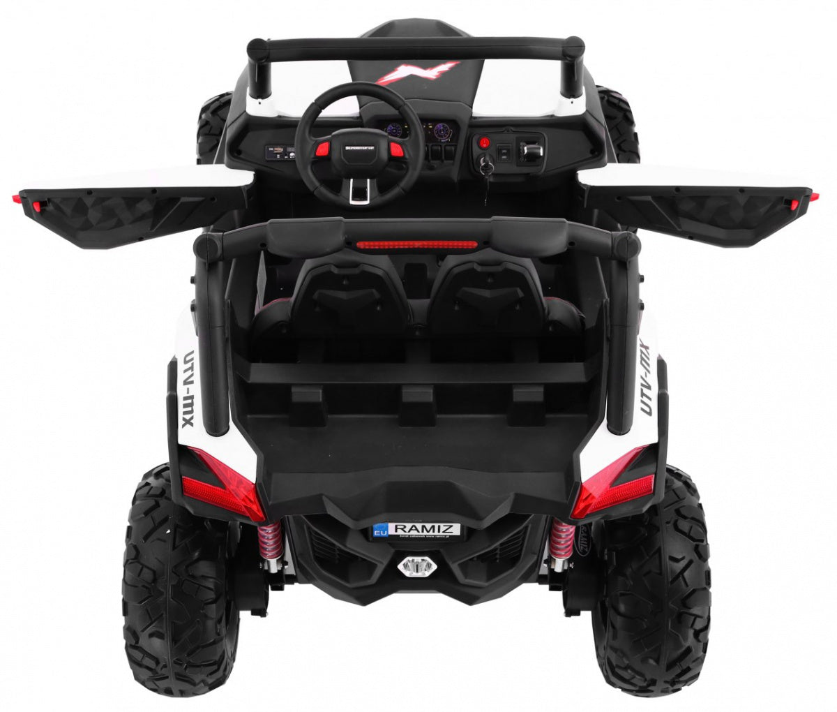 Buggy na akumulator SuperStar 4 x 4 - dvosjed - bijeli