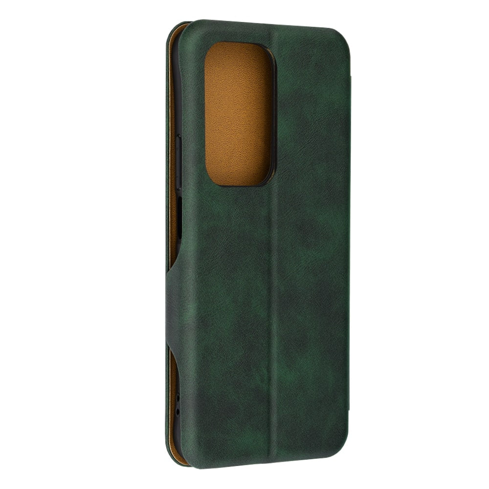 Techsuit Safe Wallet Plus skládací pouzdro pro Honor 200 Lite – tmavě zelené