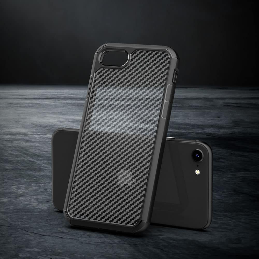 Techsuit CarbonFuse kryt pro iPhone 7 / 8 / SE2 (2020)