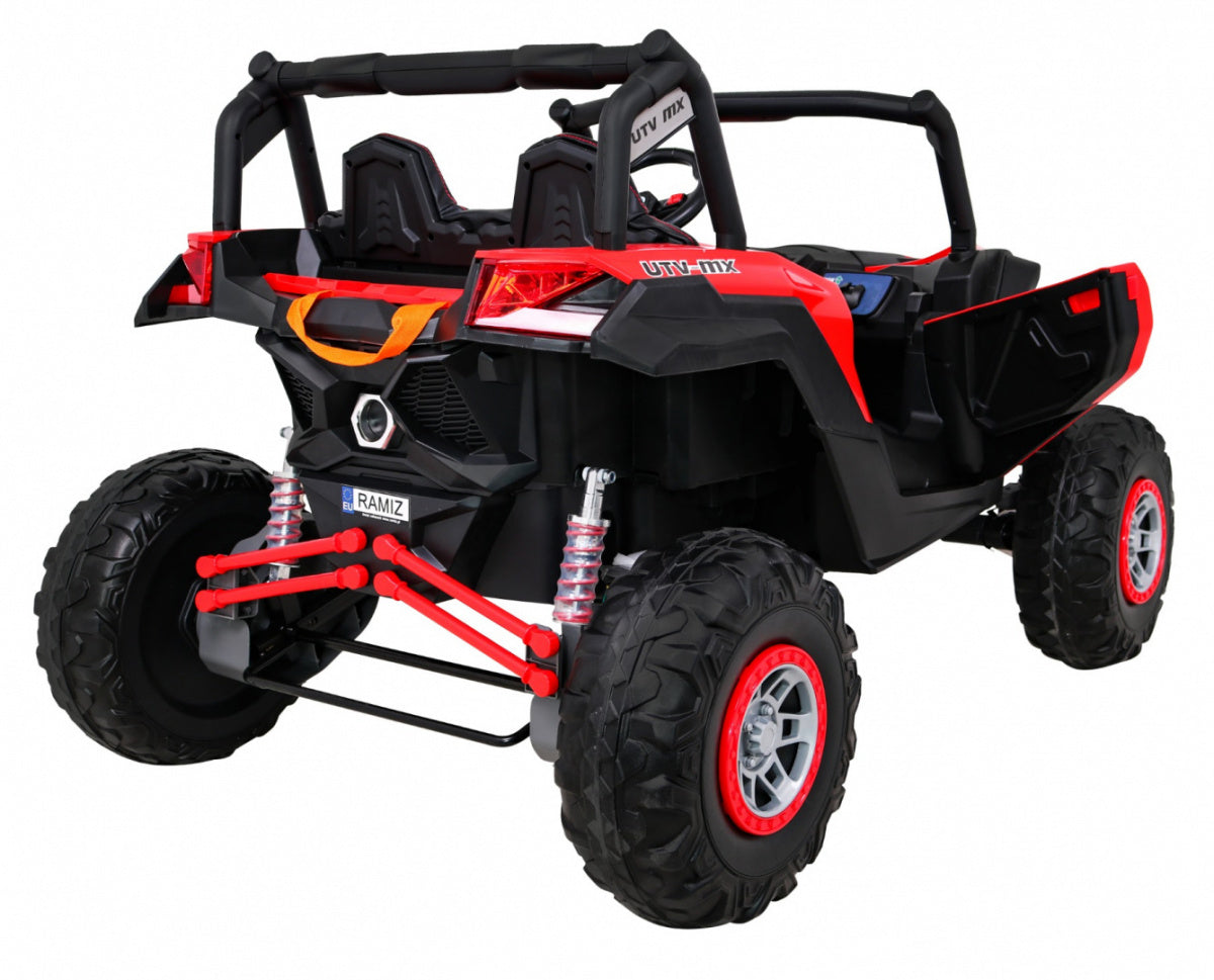 Buggy na akumulator UTV-MX - 4x4 - dvosjed - crveni