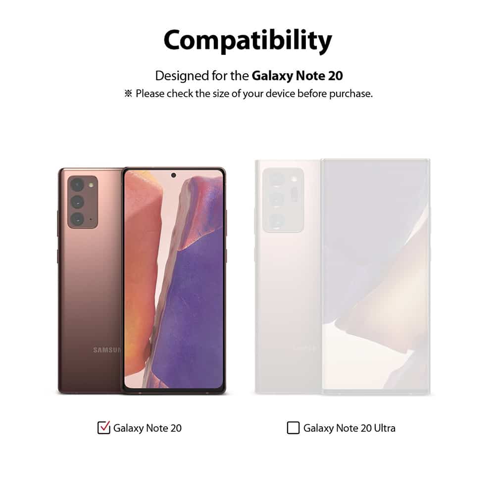 Ringke - IDGL sklo na kameru (3 ks) - Samsung Galaxy Note 20 4G / Note 20 5G - průhledné
