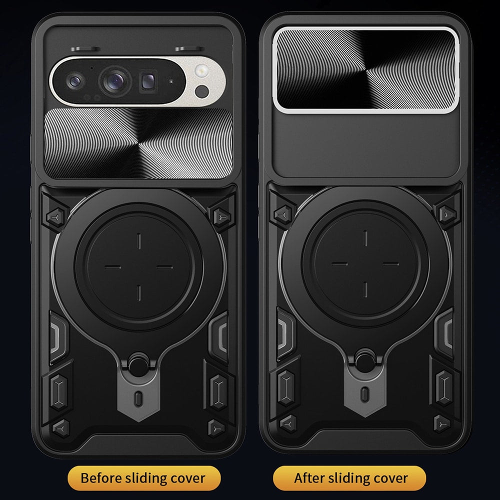 Techsuit - CamGuard Pro ochranný kryt pro Google Pixel 9 / 9 Pro - černý