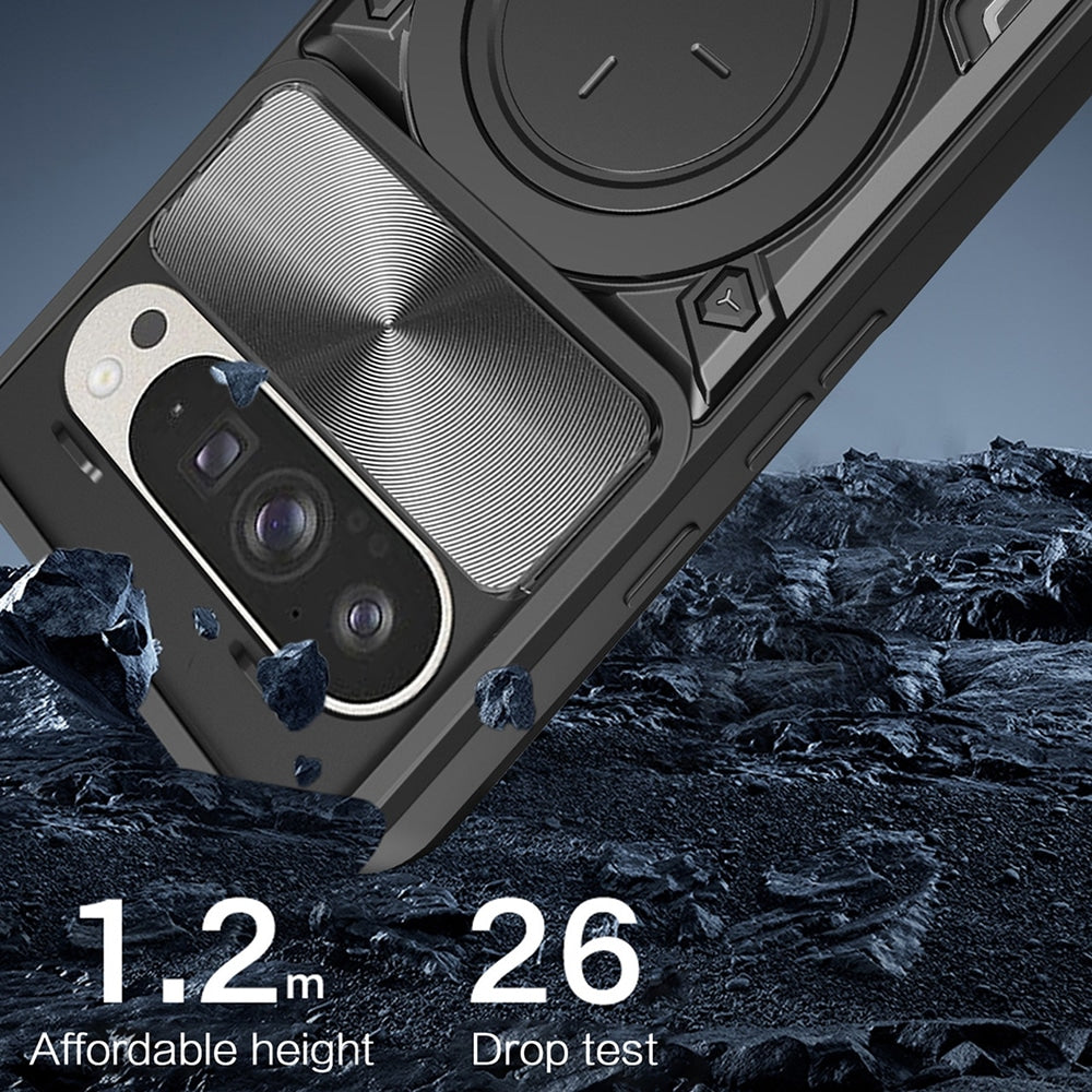 Techsuit - CamGuard Pro ochranný kryt pro Google Pixel 9 / 9 Pro - černý