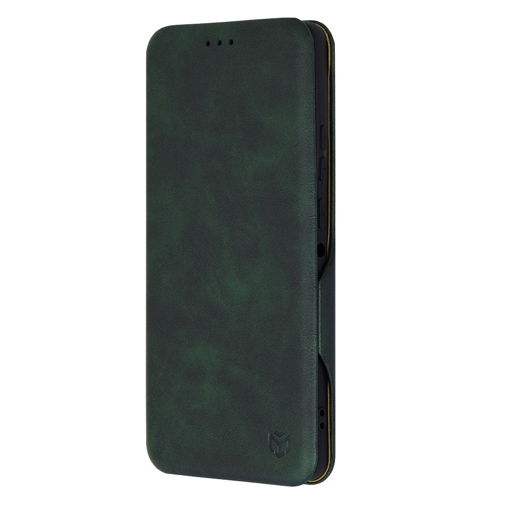 Techsuit Safe Wallet Plus skládací pouzdro pro Motorola Edge 50 Ultra – tmavě zelené