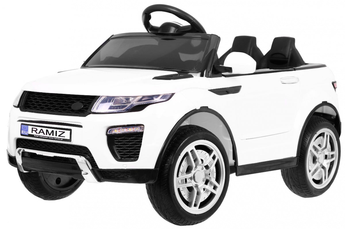 Auto na akumulator Rapid Racer - bijeli