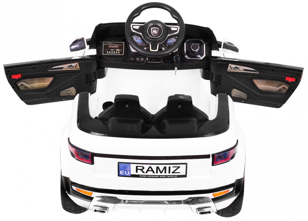 Auto na akumulator Rapid Racer - bijeli