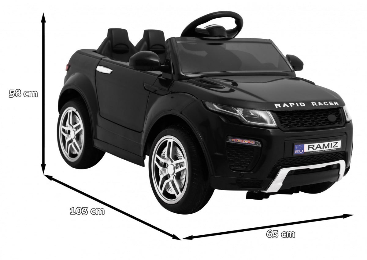 Auto na akumulator Rapid Racer - crni