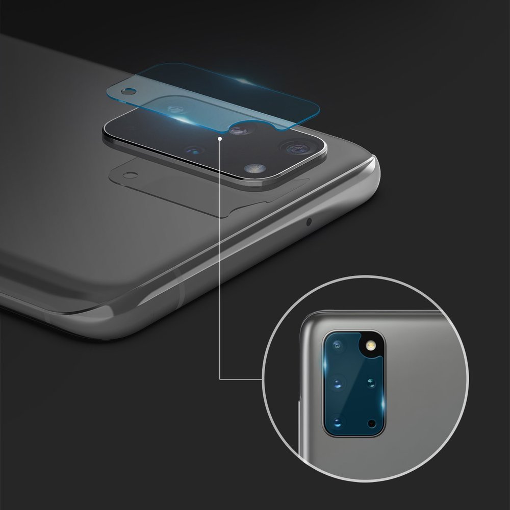 Ringke - IDGL sklo fotoaparátu (3 balení) - Samsung Galaxy S20 Plus 4G / S20 Plus 5G - průhledné