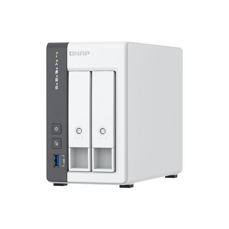QNAP TS-216G NAS poslužitelj i poslužitelj za pohranjivanje Tower Ethernet LAN veza Bijelo Cortex-A55