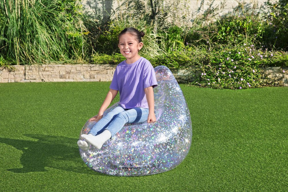 Glitter fotelja na napuhavanje 72 x 72 x 64 cm Bestway 75105