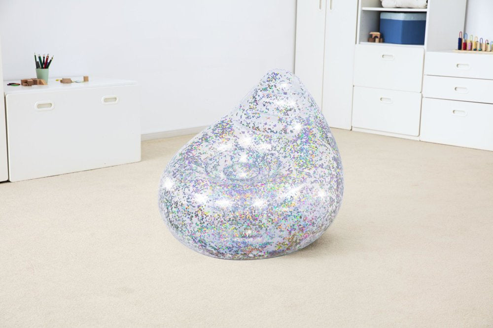 Glitter fotelja na napuhavanje 72 x 72 x 64 cm Bestway 75105