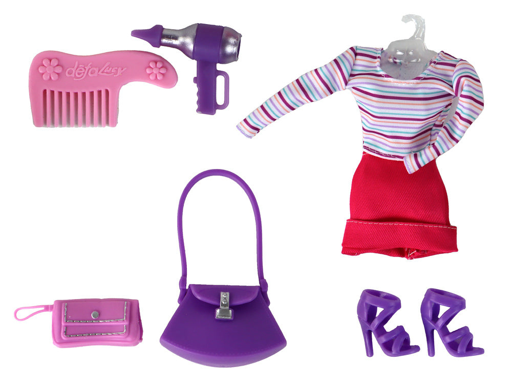 Lutka za igru Lucy sa bebom u kolicima i dodacima XXL