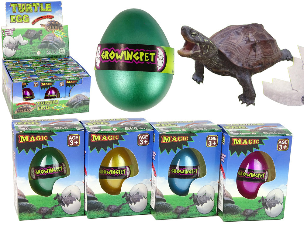 Rastuće jaje kornjače u vodi - 6 cm (birate boju)