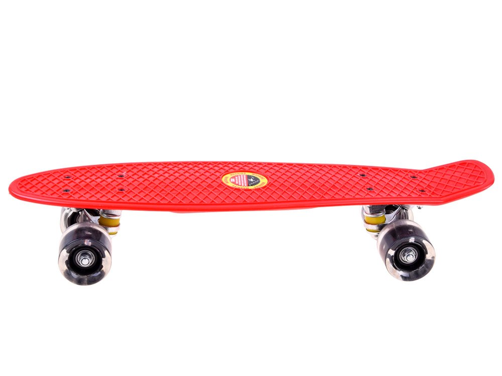 Fishka skateboard – crveni