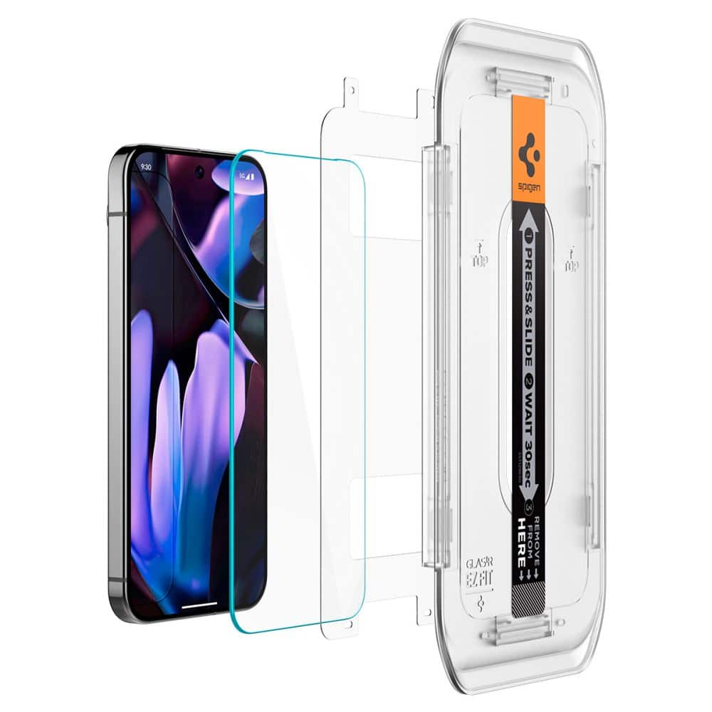 Spigen - Tvrzené sklo Glas.tR EZ-FIT (2 ks) pro Google Pixel 9 / 9 Pro / 10 / 10 Pro AGL08442 - čiré