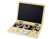 Drveni edukativni laptop za igru sa kredama - LAP