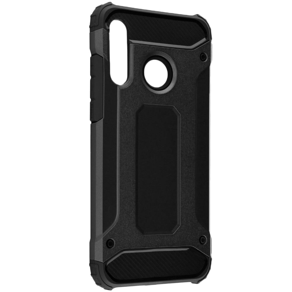 Ochranný kryt Techsuit Hybrid Armor pro Huawei P30 lite / P30 lite New Edition – černý